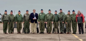 Tres Veteranos de Malvinas recibieron en Cuartel V una medalla de honor