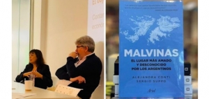 Sergio Suppo y Alejandra Conti expusieron la cobertura de Cadena 3 en Malvinas