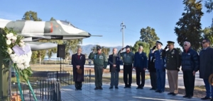 En fotos: la IV Brigada Aérea conmemoró los 42 años de su bautismo de fuego en Malvinas
