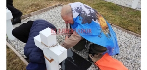 Héroes correntinos visitaron el Cementerio en Malvinas: “El ánimo del grupo está cada vez más alto”