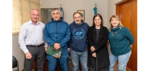 Se firmó un acuerdo de colaboración con Ex Combatientes de Malvinas para el uso del predio en Gaiman