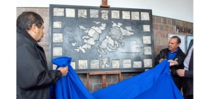 Instalan mural “Malvinas Nos Une» en el CPE