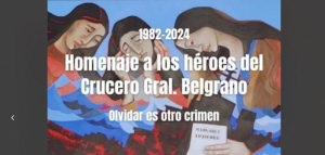 Homenaje a los Héroes del Crucero Gral Belgrano