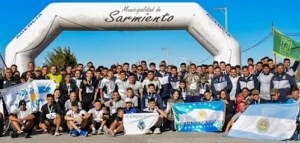 Un éxito rotundo: “Sarmiento corrió por Malvinas”