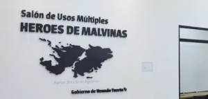 El gobierno venadense inaugura el salón “Héroes de Malvinas”