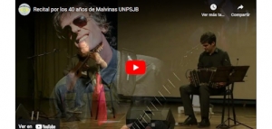 Reviví el recital por los 40 años de Malvinas en la UNPSJB