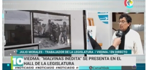 Viedma: "Malvinas inédita" se presenta en el hall de la Legislatura