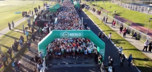 Más de 10 mil personas corrieron en Merlo para homenajear a los Héroes de Malvinas