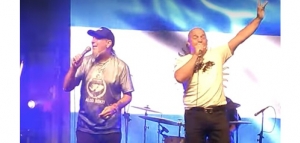 Ponete la de Malvinas: Fabio Santana y “el Mono” de Kapanga lanzaron una canción juntos