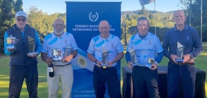 El Torneo Nacional de golf Veteranos de Malvinas finalizó con gran éxito en Ascochinga