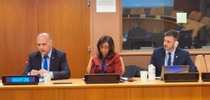 Malvinas: Carmona reitera en ONU la voluntad de dialogar sobre Malvinas y denuncia la presencia de fuerzas kosovares