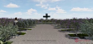 Así será el cementerio de Darwin de las Islas Malvinas en Mar del Plata