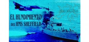 Exocet azote naval : el hundimiento del HMS Sheffield